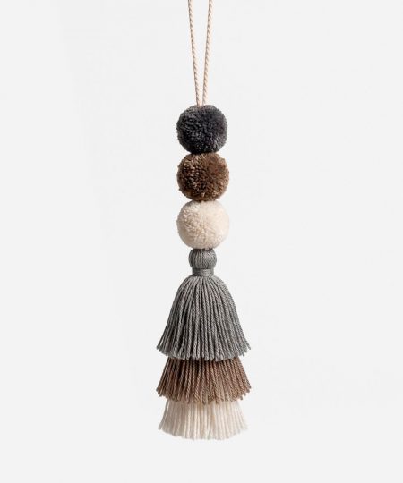 Beige Pompom