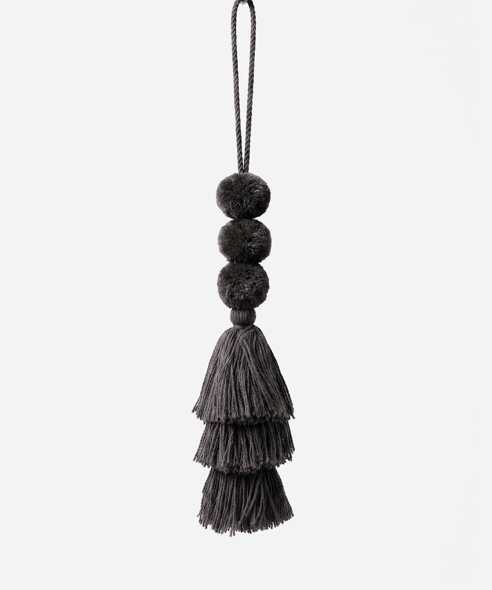 Grey Pompom